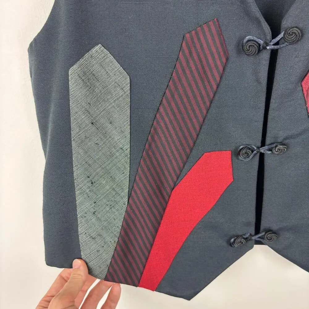 Handmade Vest with Neckties 40